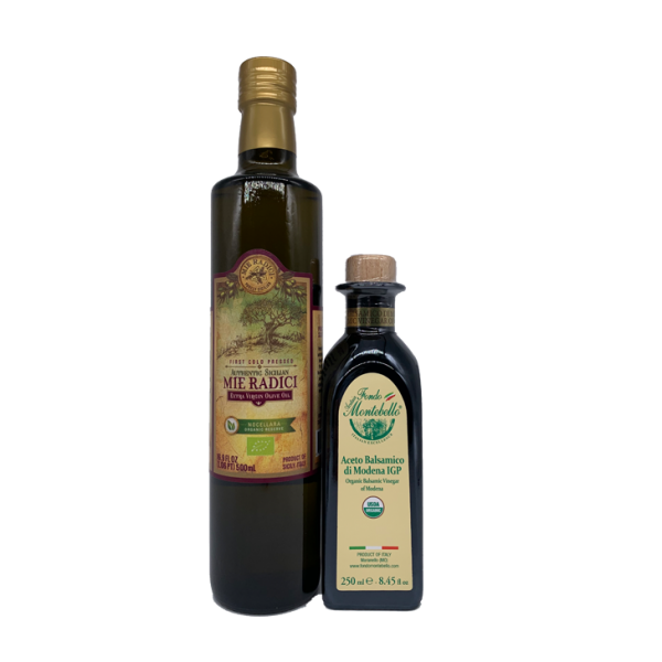 Nocellara Organic EVOO & Organic Balsamic